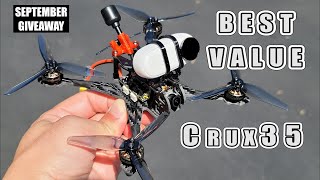 BEST VALUE 35inch QUAD  Happymodel Crux35 🤑 [upl. by Airal]