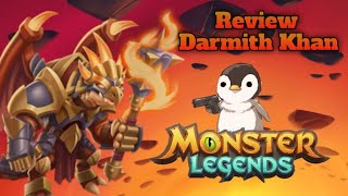 Review Darmith Khan Talento  Monster Legends español [upl. by Yorgen]