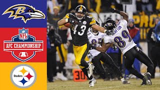 Ravens vs Steelers 2008 AFC Championship [upl. by Conard985]