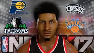 NBA 2K17 MyCAREER  SHAWN TRADED TO THE NEW TEAM DEBUT [upl. by Adas]