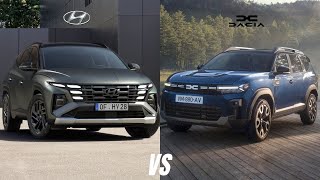 Dacia Bigster vs 2024 Hyundai Tucson – Affordable Adventure vs Premium Comfort [upl. by Gerita]