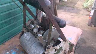 Vintage Atco mower with Villiers midget engine [upl. by Taite]