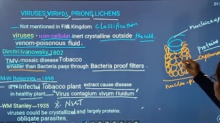 KINGDOM PLANTAE Animaliaviruses virioids prions lichens Neet biology [upl. by Sackman]