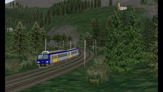 Trafic Ferroviaire en Alsace ORTS [upl. by Datha]