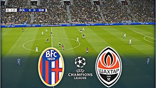 BOLOGNA vs SHAKHTAR DONETSK  UEFA CHAMPIONS LEAGUE 20242025 [upl. by Eadahs]