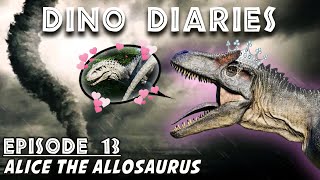 Dino Diaries Alice the Allosaurus  If Dinosaurs in Jurassic World Evolution Could Talk [upl. by Miarhpe]