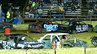 ROUSE PROMOTIONS NOV 9th CONNERSVILLE INDIANA DEMOLITION DERBY MINI MOD CLASS [upl. by Astera573]