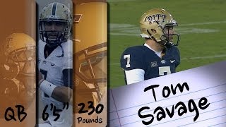 Official Highlights  Pittsburgh QB Tom Savage [upl. by Tahmosh]