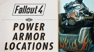 Fallout 4  Power Armor Locations [upl. by Ludwig]