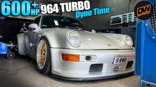 Will my built 964 Turbo Dyno over 600hp  Aircooled Porsche 911 Turbo [upl. by Naicul]