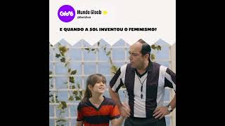 A SOL INVENTOU O FEMINISMO 🤣  DPA 9ª TEMPORADA shorts [upl. by Purington203]