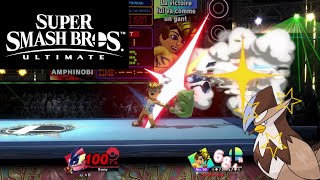 Moi Amphinobi VS Amiibo ★Sony★ dans Super Smash Bros Ultimate [upl. by Ainos]