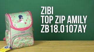 Распаковка ZiBi Top Zip Amily ZB180107AY [upl. by Anawit341]