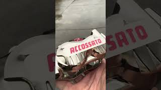 New Accossato PZ010 brake caliper offset 21 mm for British SBK racing motorcycle ducati motogp [upl. by Lisbeth250]