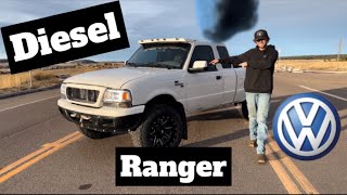 Build breakdown of my tdi swapped ford ranger [upl. by Yaluz567]