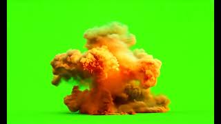 Explosion 04  Green Screen  HD [upl. by Aubyn]