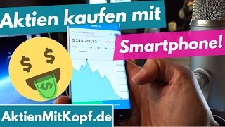 Aktien kaufen mit Smartphone 5000 € in Berkshire Hathaway via App investiert [upl. by Noslen792]