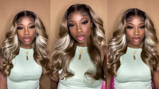 Sensationnel What Lace HD 13x6 Wig  Zelena  Flamboyage Sand [upl. by Yttik]