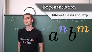 Exponentiation 7  Multiplying Different Bases and Unequal Exponents Explained for Beginners [upl. by Tandie285]