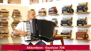 CassottoAkkordeon  Excelsior 704  wwwmusikrumbergerde [upl. by Euqinimod]