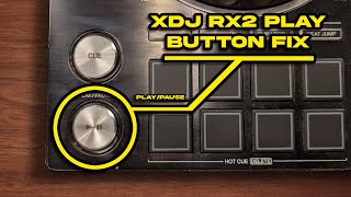 How to Fix the Left PlayPause Button Trigger Switch on a Pioneer XDJRX2 [upl. by Nedi]