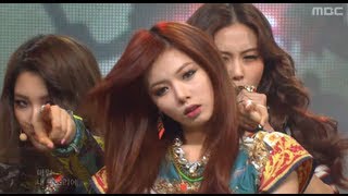 4Minute  Volume up 포미닛  볼륨 업 Music Core 20120512 [upl. by Yrahcaz112]