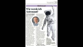 Astronaut Werden fyp wusstestdu wissenschaft wissen viral science astronaut becomealegend [upl. by Avik]