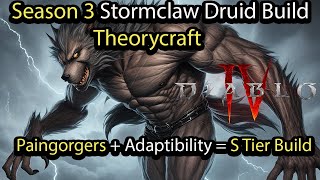 Stormclaw is looking cracked this season Updated Build Theorycraft Stormclaw S3 [upl. by Zirtaeb]