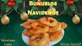 BUÑUELOS NAVIDEÑOS DE BOLIVIATutorial paso a paso [upl. by Nogam]