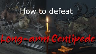 Sekiro Tutorial Guide Part 13  Longarm Centipede [upl. by Enelhtak]