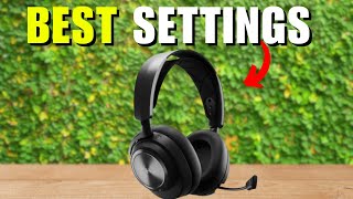 SteelSeries Arctis Nova Pro Best Settings PS5 [upl. by Magena739]