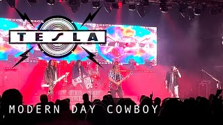 Tesla  Modern Day Cowboy Live at Harrahs Casino 61624 [upl. by Harim]