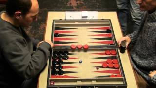 2011 Leuven Open Backgammon semifinal [upl. by Lenneuq]