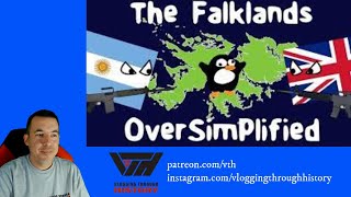 A Historian Reacts  THE FALKLANDS  Oversimplified [upl. by Loring]