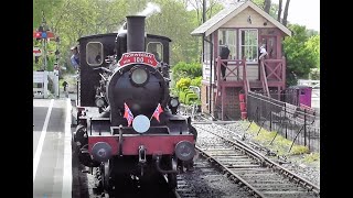 Steam railwayThe steam locomotive quotNorwegianquot at Kent and East Sussex Railway in England [upl. by Reggie]