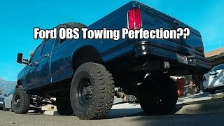 Ford OBS F350 Spring Swap F550 Spring Install [upl. by Vano]