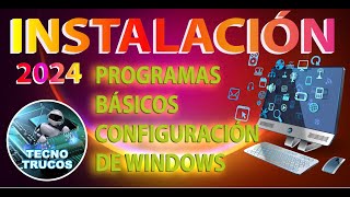 ✅ PROGRAMAS BÁSICOS PARA PC RECIÉN FORMATEADO [upl. by Hughmanick]