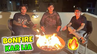 Bonfire kar lia 🔥 dost ne Dawat bhi de di 😍 [upl. by Ocsecnarf]