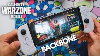 I got the Playstation Backbone for Warzone Mobile Iphone 15 Pro Max [upl. by Ienttirb825]