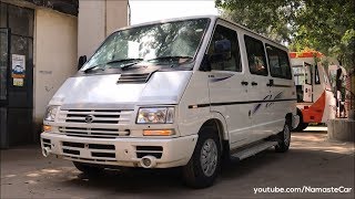 Tata Winger Maxivan 22L Dicor 2018  Reallife review [upl. by Yelime]