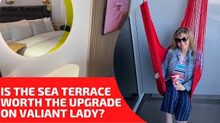 Valiant Lady Sea Terrace Cabin Tour [upl. by Llerej]