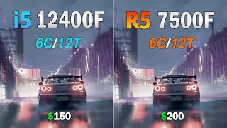 intel i5 12400f vs AMD R5 7500f  Value vs Performance [upl. by Htabazile3]