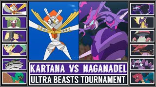 KARTANA vs NAGANADEL  Ultra Beast Pokémon Tournament Battle 1 [upl. by Laaspere93]