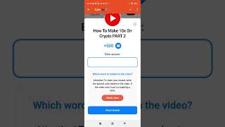 cat airdrop project how to 10x earning in crypto part 2 video verify code [upl. by Yrhcaz908]