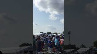 F16C Takeoff aviation airshow oshkosh airplane viralvideo shorts video trending wow trend [upl. by Riatsila]