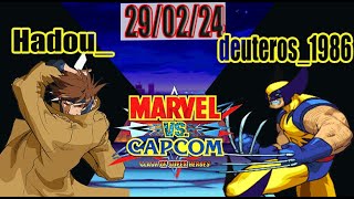 Hadou USA VS deuteros1986 MEX online fightcade2 marvel 2922024 202758 [upl. by Eadwine]