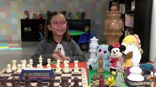 Alondra Tiene 8 Años y es la Campeona de Ajedrez en Latinoamérica [upl. by Vacuva810]