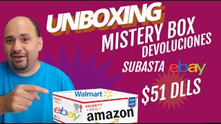 Caja de Devoluciones Amazon 📦Subastas Ebay  Lo que Realmente Sale ❓unboxingvideo ebay misterybox [upl. by Stephani]