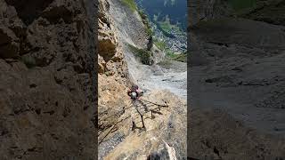 Most difficult hike in Switzerland  Via Ferrata Daubenhorn [upl. by Saba]