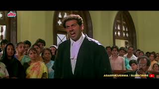 Tarik Pe Tarik  Best Dialogue Of Sunny Deol [upl. by Milburn]